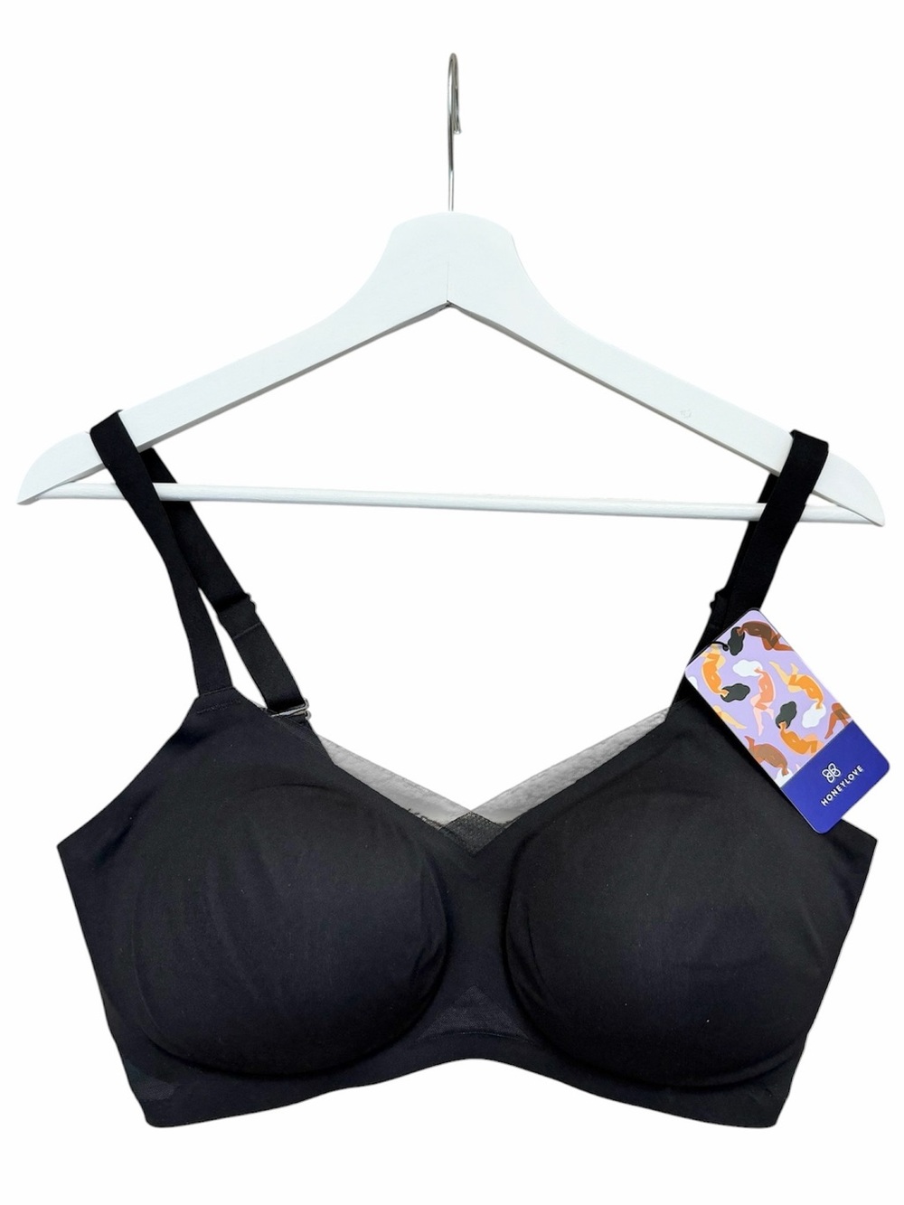 NWT Honeylove Crossover Bra 36D/DD
